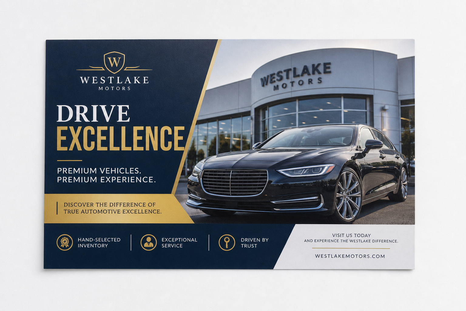 Automotive dealership direct mail campaign example